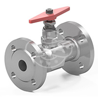 Клапан запорный Dn50 Pn160 фланцевый 12Х18Н10Т 15нж68нж