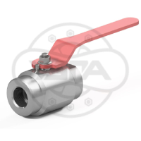 Кран шаровой разборный двухсоставной муфтовый Dn10 Pn25 09Г2С 11лс45п