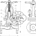 Клапан запорный Dn50 Pn40 фланцевый 20Л 15с22нж