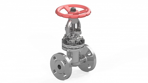 Клапан запорный Dn50 Pn40 фланцевый 20Л 15с22нж